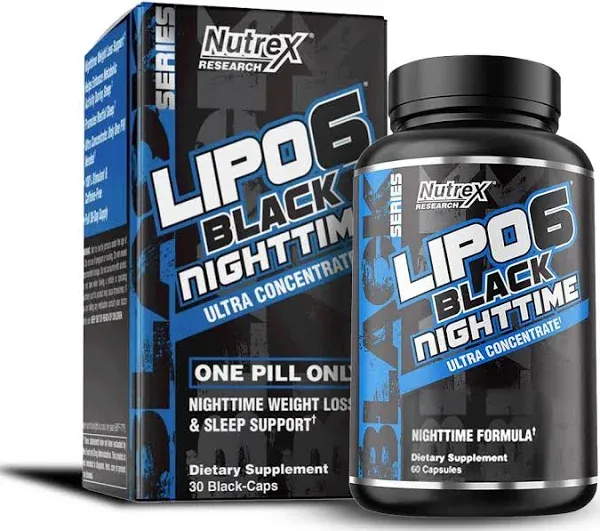 Nutrex Research Lipo 6 Nighttime Fat Burner