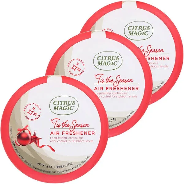 Citrus Magic Holiday Odor Absorbing Solid Air Freshener