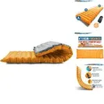 ZOOOBELIVES Extra Thickness Inflatable Sleeping Pad with Built-in Pump, Most Comfortable Camping Mattress