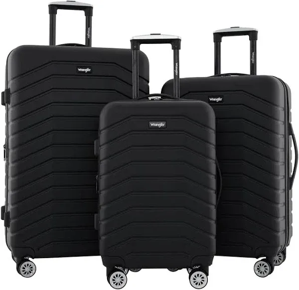 Wrangler Tahoe 3 Piece Spinner Luggage Set