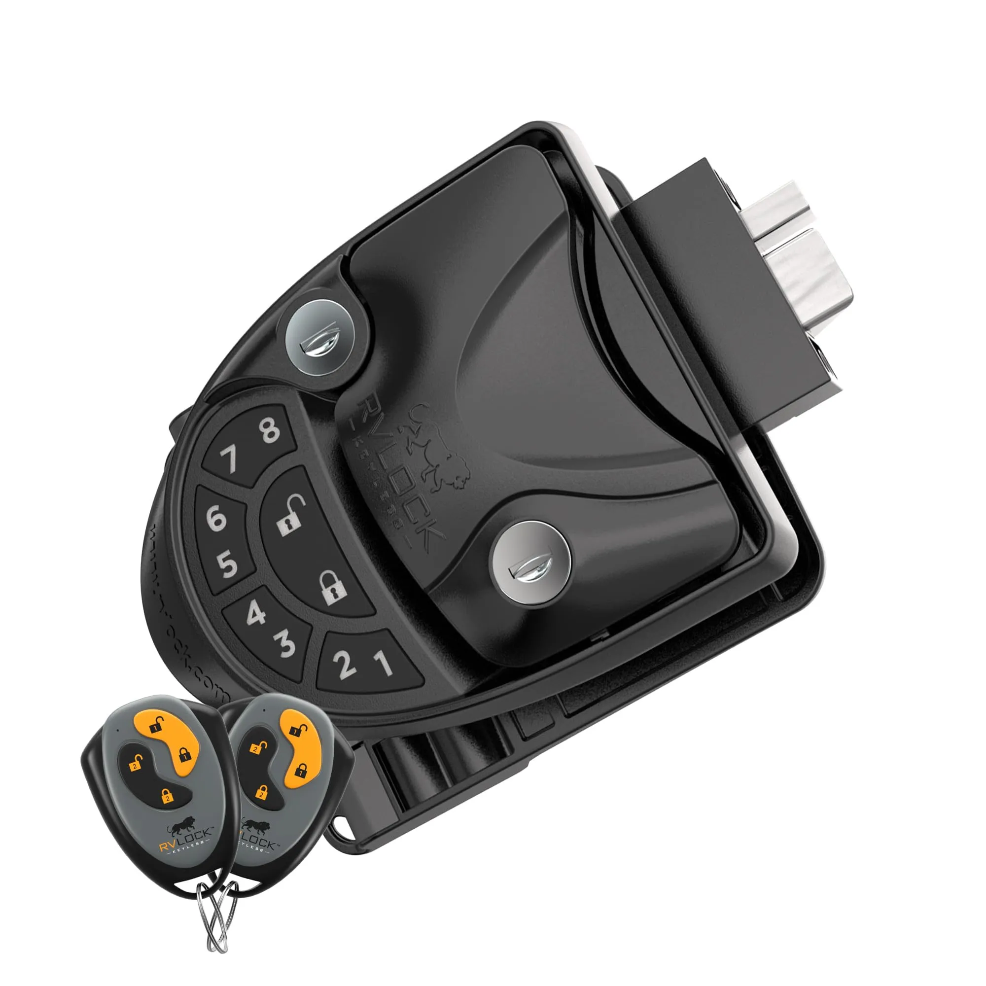 RVLock V4 Left Hand Keyless Handle w/Integrated Keypad & Fob