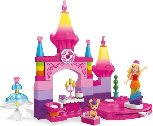 Mega Bloks Barbie Rainbow Princess Castle