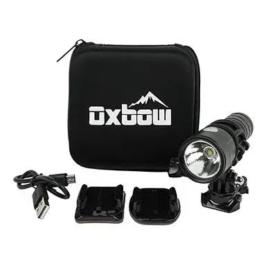 Oxbow Gear Maverick Helmet Light Kit Rechargeable Lithium Battery | HL2000