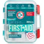 Be Smart Get Prepared 351 Piece First Aid Kit