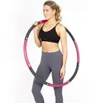 Healthy Model Life Easy to Spin Fitness Hula Hoop Premium Quality Soft Paddling Abdominal Exercise