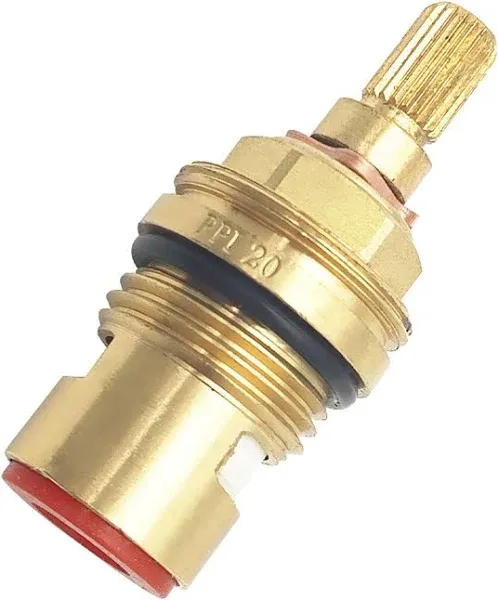 45882000 Ceramic Cartridge Compatible with Grohe Faucet Cartridge 1/2 Inch 1/4 Turn Open 90 Degrees Left Clockwise Close Hot Water for Ceramic Cartridge