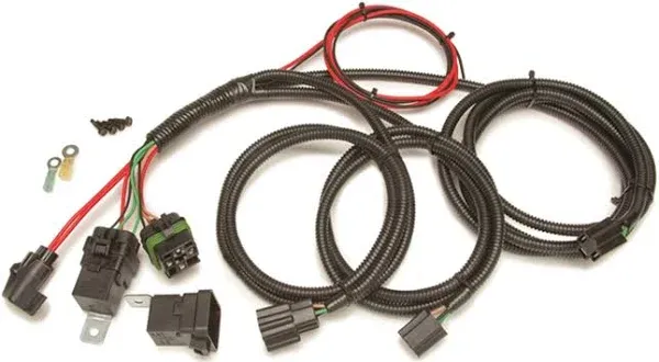 Painless Performance 30815 Headlight Relay Conversion Harness for H-4 Halogen Bulbs