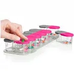 Smart Xl Weekly Pill Organizer 7 Day Pill Box 2 Times A Day With Free Reminder A