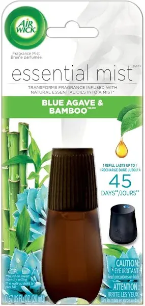 Air Wick Essential Mist Refill Blue Agave and Bamboo