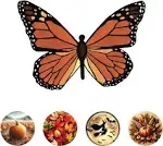 Screen Magnets - Keep People and Pets from Running Into Screen Doors & Patch Holes with Screen Door Magnets - Made in USA - Hibiscus - 4 x 5 inches - 2 Pack (1 Pair)