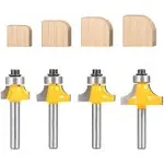 Totowood Roundover Router Bit Set