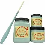 Dixie Belle Paint Company Chalk Finish Furniture Paint | Vintage Duck Egg (8oz) | Matte Light Blue Chic Chalk Mineral Paint | DIY Furniture Paint