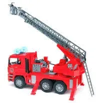 Bruder - MAN 6x4 Large Scale Fire Truck: 1/16 - 1/16 - BRU2771