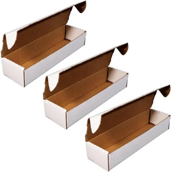 800 Count Card Storage Box 3 Pack