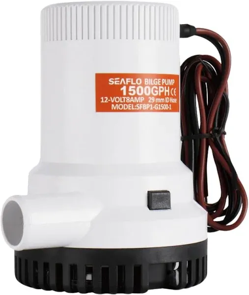 Seaflo 01-Series 12V 1500 GPH Bilge Pump