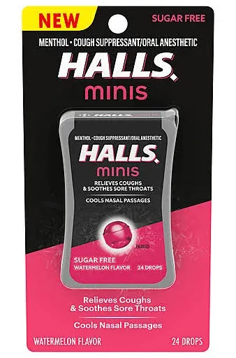 Halls Minis Sugar Free Watermelon