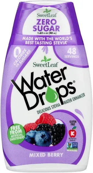 Sweetleaf Water Drops Mixed Berry