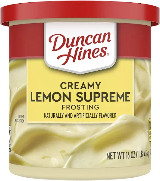 Duncan Hines Creamy Lemon Supreme Frosting