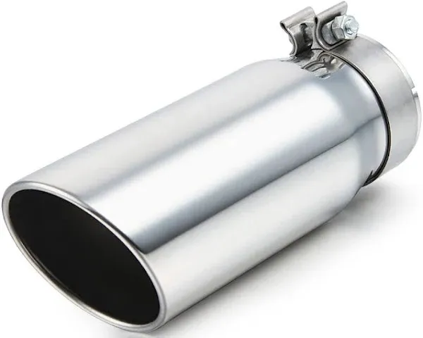 High-Performan<wbr/>ce 4&#034; Inlet Exhaust Tip - 5&#034; Outlet, Easy Bolt-On Installation