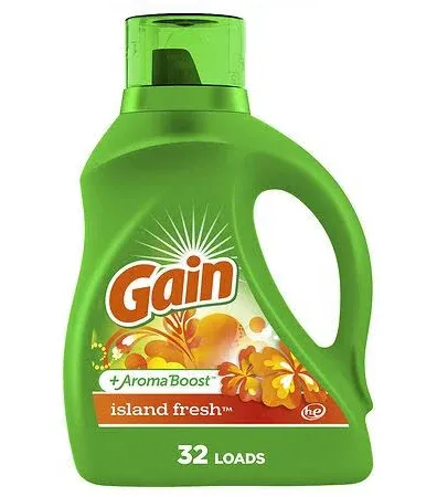 Gain + Aroma Boost Island Fresh Liquid Laundry Detergent