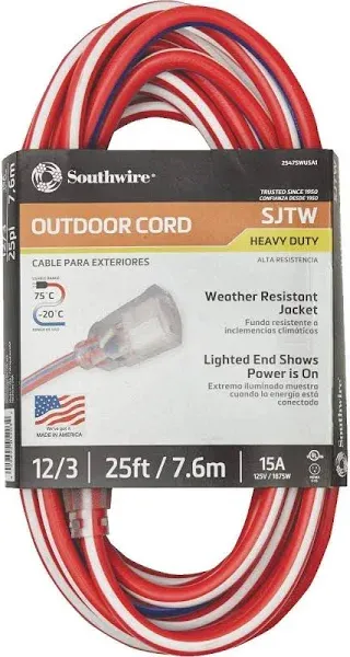 Southwire Patriotic Extension Cord