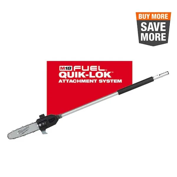 Milwaukee M18 FUEL QUIK-LOK Pole Saw Attachment 49-16-2720