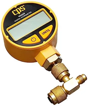 CPS VG200 Vacuum Gauge with Digital LCD Display