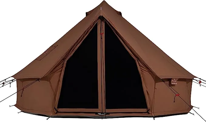 WHITEDUCK Regatta Canvas Bell Tent, 100% Cotton, Outdoor Camping Glamping Yurt