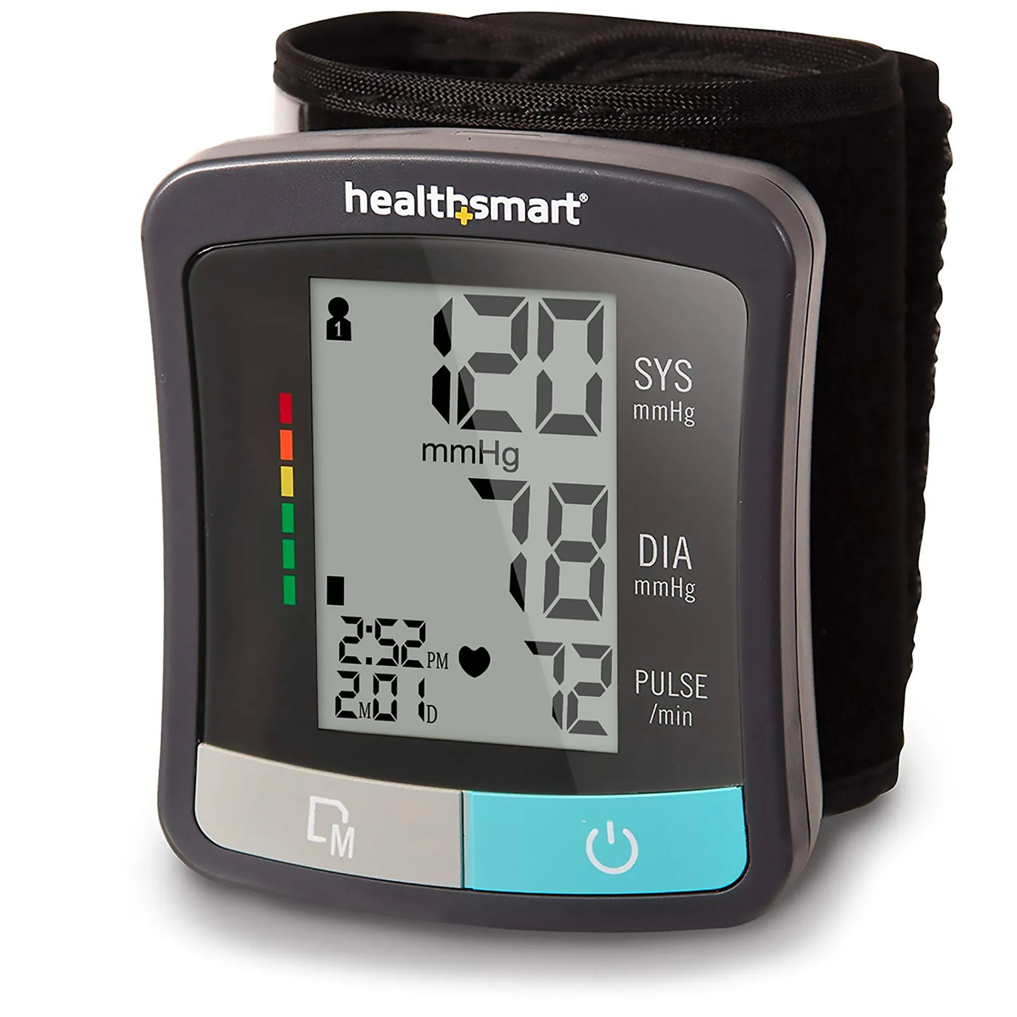 HealthSmart 04-810-001 Digital Blood Pressure Monitor, Wrist