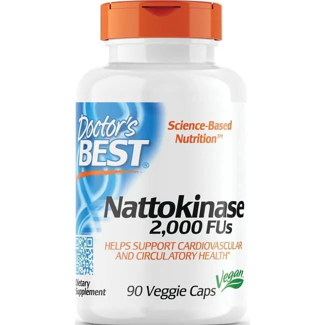 Doctor's Best Best Nattokinase | 270 Veggie Caps