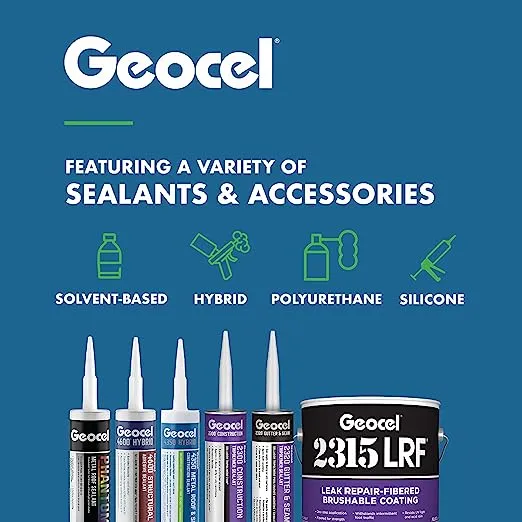 Geocel 28101V Pro Flex White RV Flexible Sealant - 10 oz. (GC28101)