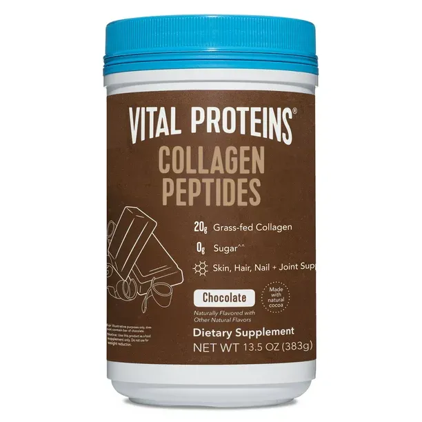 Vital Proteins Vanilla Collagen Creamer, 10.6 oz, Protein Powder Supplement