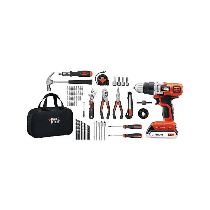 BLACK+DECKER 12V Max Lithium Drill and Project Kit