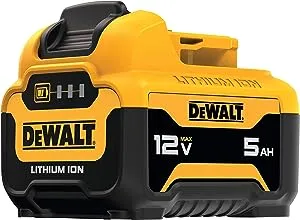 DEWALT® 12V MAX Lithium-Ion Battery with 5.0Ah Capacity