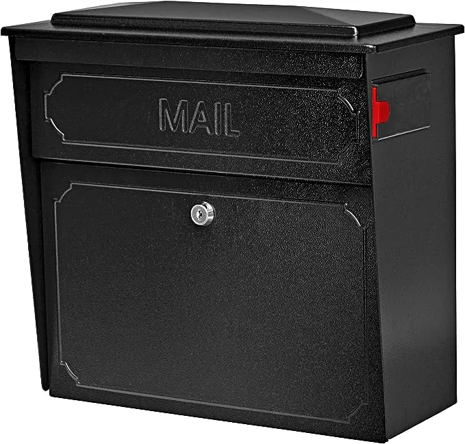 Mail Boss Townhouse Wall Mount Locking Mailbox Bronze