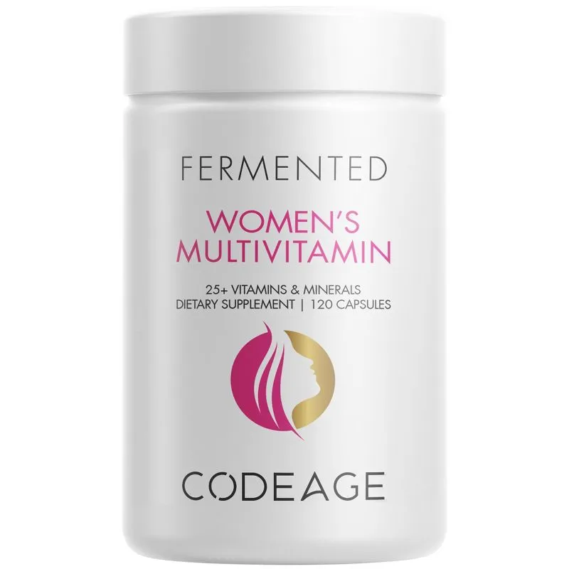 "Codeage, Women's Fermented Multivitamin, 120 capsules"