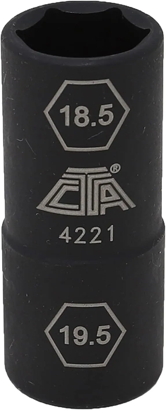 CTA Tools 4221 Lug Nut Flip Socket - 18.5mm x 19.5mm