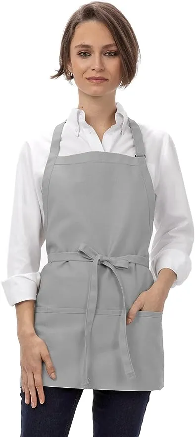 Chef Works Unisex Three Pocket Apron