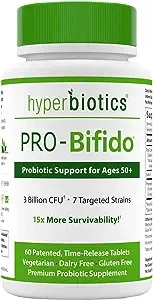 Hyperbiotics PRO-Bifido Probiotic Support for Ages