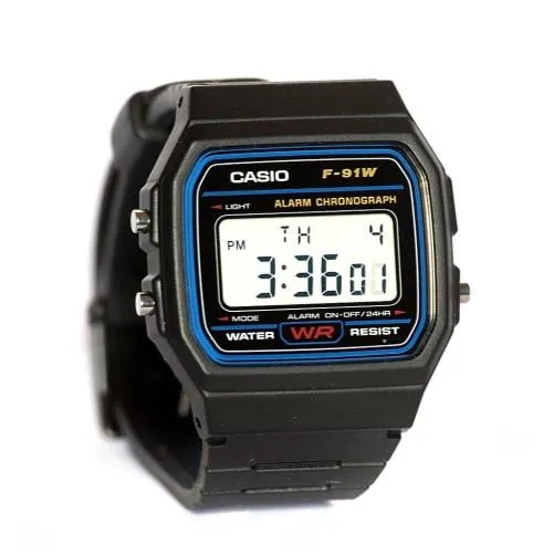 Casio F91W-1 Classic Resin Strap Digital Sport Watch