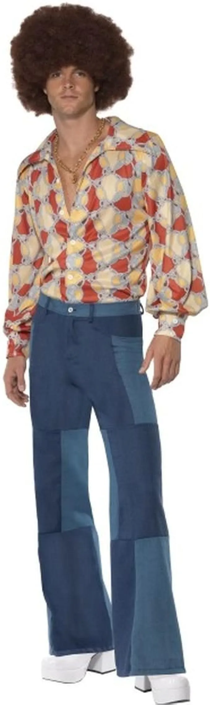 Smiffys Men 1970s Retro Costume