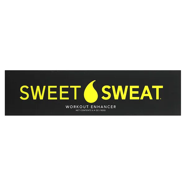 Sweet Sweat Workout Enhancer Roll-On Anti-Chafing Gel Stick - Sweat Harder and Faster, Helps Promote Water Weight Loss, Use with Sweet Sweat Waist Trimmer