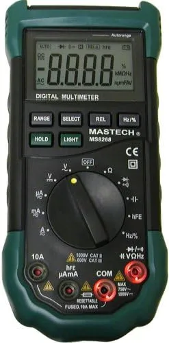 Mastech MS8268 Digital AC/DC Auto/Manual Range Digital Multimeter Meter