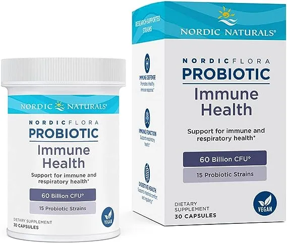 Nordic Naturals Nordic Flora Probiotic Immune Health - 30 Capsules