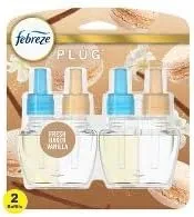 Febreze Odor-Eliminating Fade Defy Plug Air Freshener Fresh Baked Vanilla