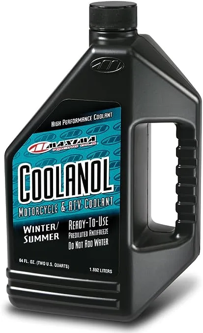 Maxima 82964 Coolanol 50/50 Blend Performance Coolant - 64 oz. , Black