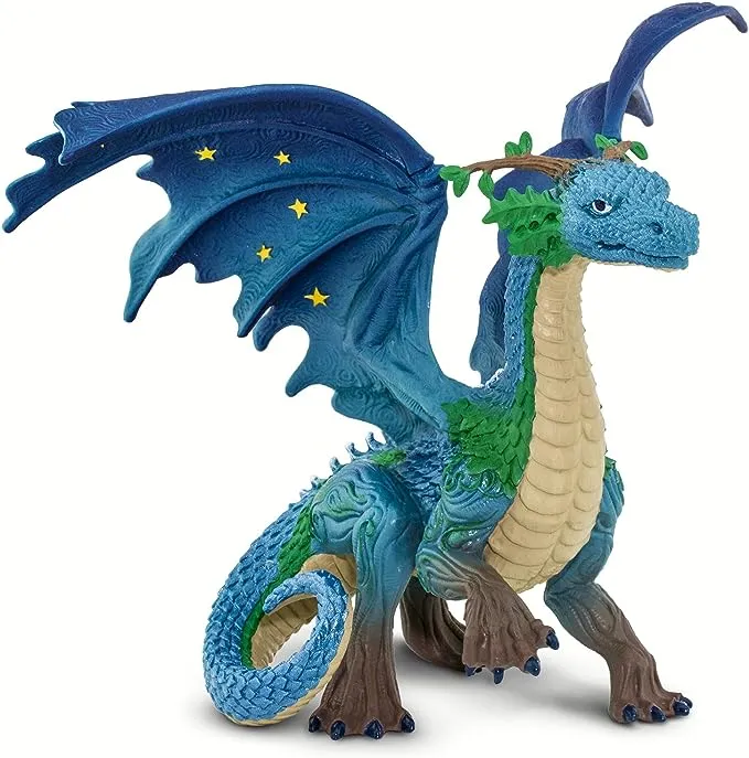 Safari Ltd. Earth Dragon Figurine - Detailed 6" Plastic Model Figure - Fun Fantasy Play Toy for Boys, Girls & Kids Ages 4+