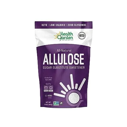 Sweet Nature Allulose Sweetener - Gluten and Sugar Free - Zero Net Carb - Non GMO - Kosher - Keto Friendly (14 oz)