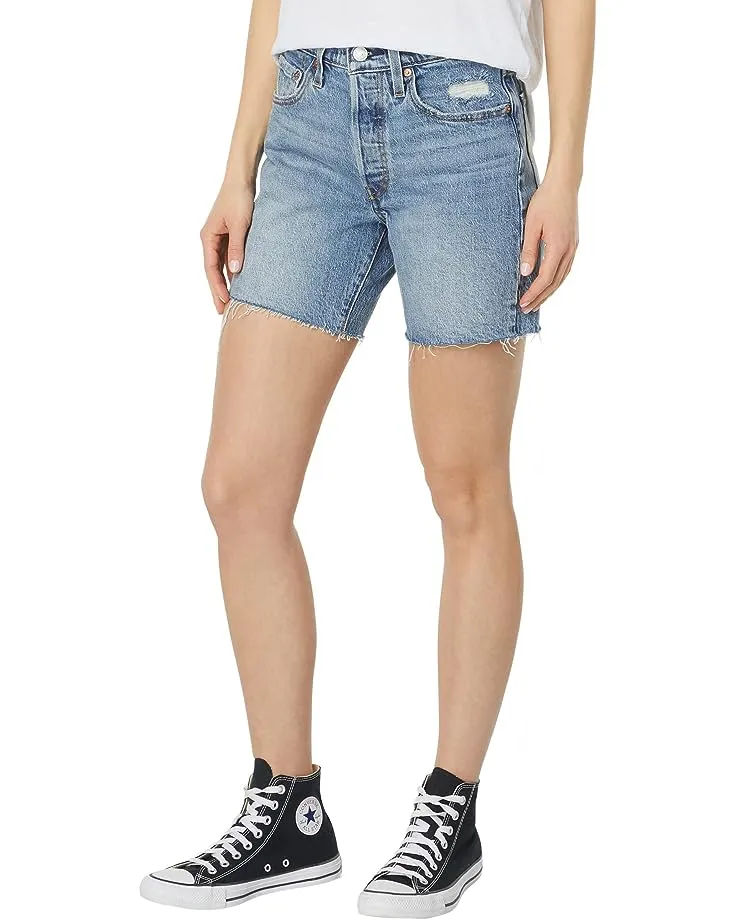 Levi's Women's Premium 501 Mid Thigh Short