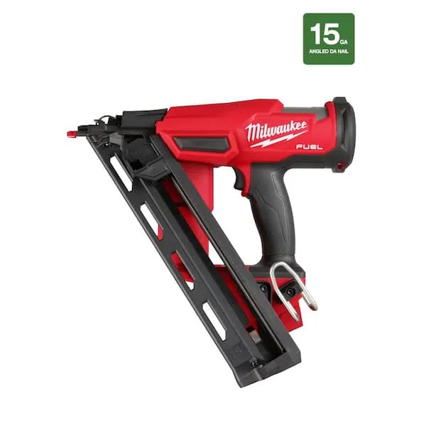 M18 FUEL 18-Volt Lithium-Ion Brushless Cordless Gen II 15-Gauge Angled Finish Nailer (Tool-Only)